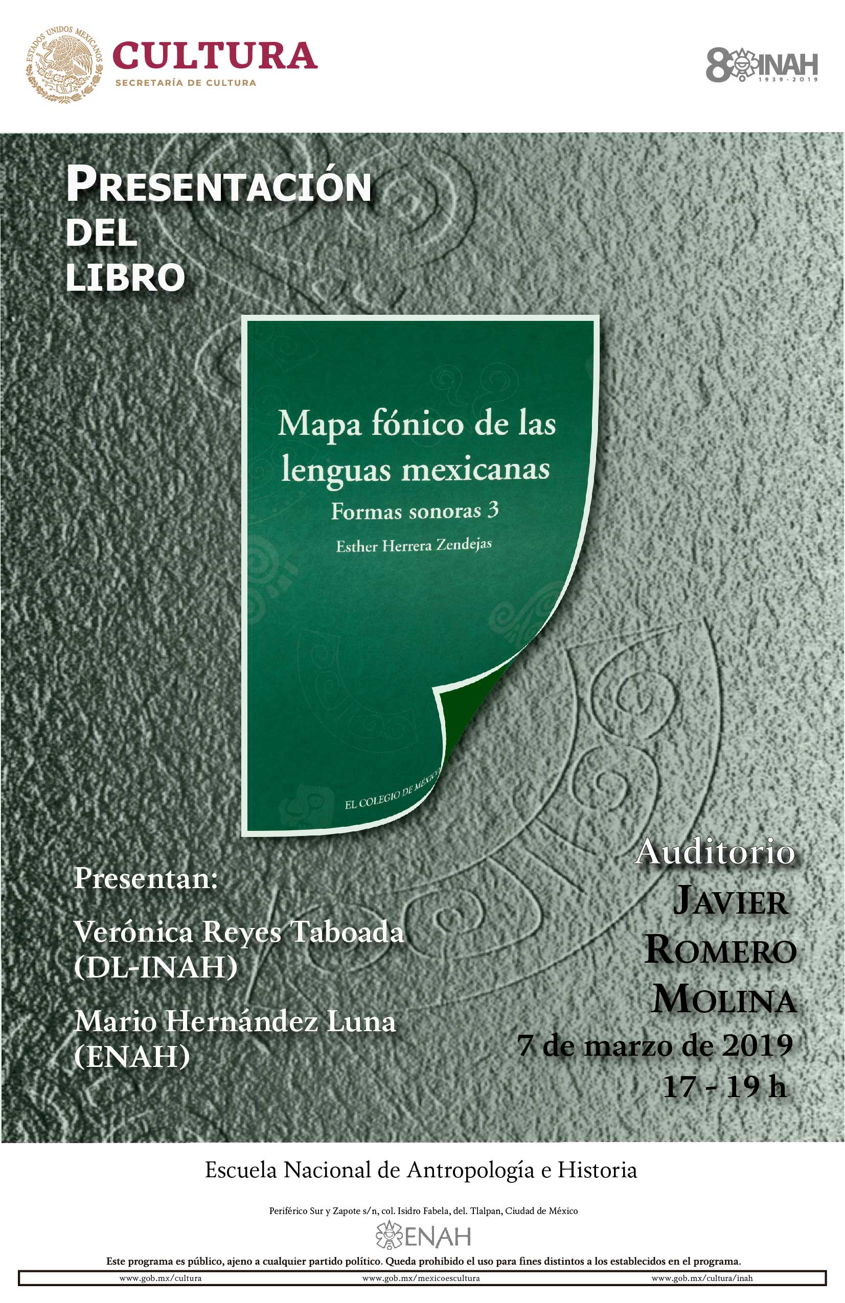 Presentación de Libro: Mapa fónico de las lenguas mexicanas: formas sonoras 3